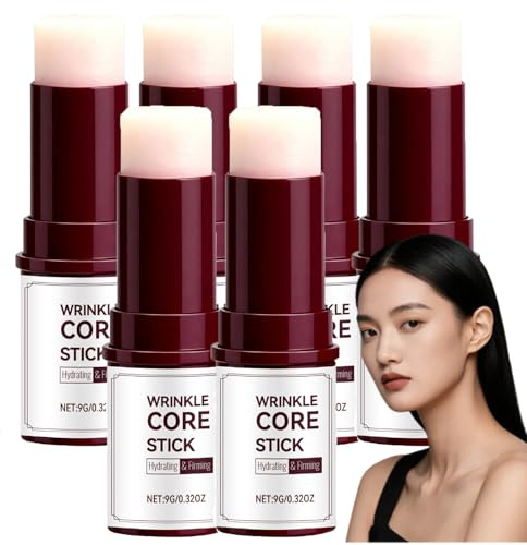 Palillo de bálsamo múltiple de volumen de calcio, barra de retinol, bálsamo labial, barra de bálsamo de calcio, crema hidratante para los ojos, antienvejecimiento, antienvejecimiento, pliegues