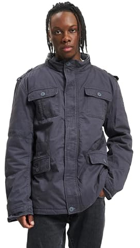 Brandit Britannia Winter Jacket, Uomo, indigo, L