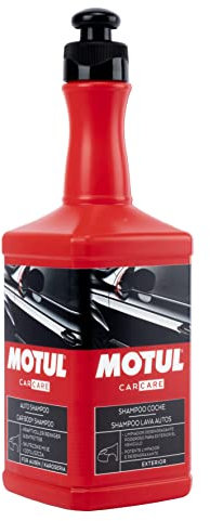 Motul, Champú Coche, Detergente para la Limpieza del Coche, Elimina Suciedad, Residuos y Grasa de la Carrocería, Crea una Capa Anti Humedad y Anti Suciedad, Apto para Todo Tipo de Superficies, 0.5 l