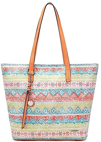 Pomelo Best Handtasche Damen Shopper Groß Damen Tasche für Büro Schule Einkauf