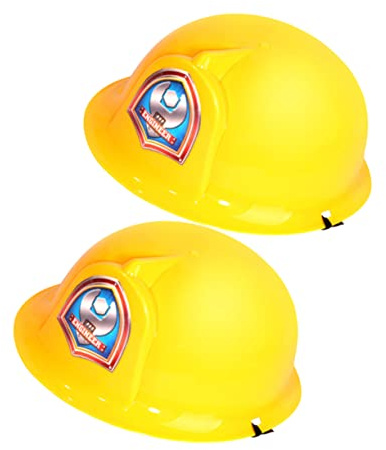 ifundom 2pièces Casques De Construction Pour Garçon Fille De Chapeaux De Sécurité Pour Jeux De Rôle Éducatifs Accessoire Amusant Pour Garçons Et Filles Jouet Pour Fête Des Garçon