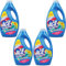 Ace Detersivo Liquido Igienizzante, Confezione da 4 Flaconi da 1350ml, Totale 108 Lavaggi, Formula Potente per la Rimozione delle Macchie, Profumo Fresco (Colorati)