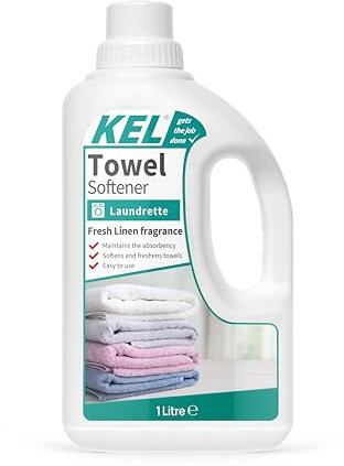 KEL - Towel Softener | Liquid Conditioner, Improves Absorbency and Restores Natural Softness - 1 Litre