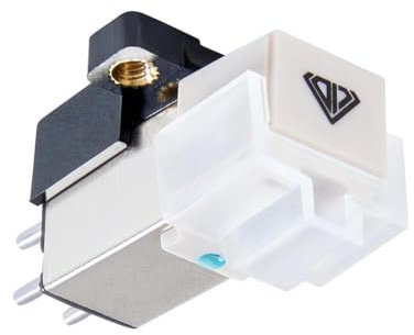 Boddceto Magnetischer Ersatzstift für Plattenspielernadel mit Diamantstift, Universeller Phonographenmagnet