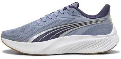 Puma Pounce Lite Chaussures de Course sur Route Unisexes, Gris Sky-Deep Plum-Apple Spritz, 38 EU, Gray Sky Deep Plum Apple Spritz, 38 EU