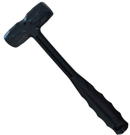 Mallet Hammer - Mini Jewelry Hammer with Ergonomic Handle, Furniture Assembly Tool | Soft Face Rubber Mallett Non Marring, Handheld Striking Tool for Installing Shelves Cabinets Fixture