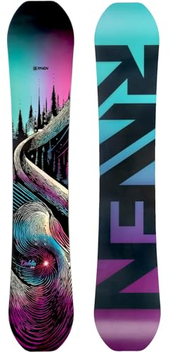 Snowboard Raven Dahlia Carbon Mint/Rosa (154)