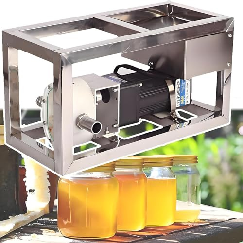 ZHPPED Pompe électrique de Transfert de Liquide visqueux, Pompe à Miel visqueux à Vitesse réglable, Machine de pompage de Miel 6-10 L/Min avec Tuyau de 3 m, Transfert de Liquide Alimentaire