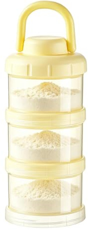 Milk Powder Dispenser Leak-proof Stackable Portable Bottle