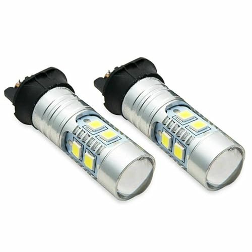 Riloer 2 x 10 W senza errori LED luce di retromarcia fendinebbia indicatore di direzione lampadina a risparmio energetico per BMW F34 F31 F30 Canbus DRL universale