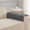 Meider Sofa Armrest Cover Couch Arm Cover Arm Covers for Chair, Anti-Slip Couch Arm Protectors Washable Sofa Arm rest Covers (Dark Grey, 76x76cm 2pcs)