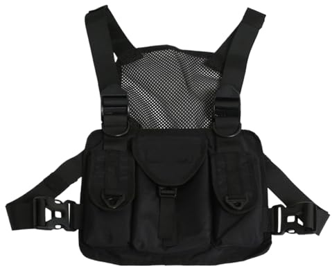 Sac Poitrine Ajustable Pochette À Rangement Avec Sangles D'épaule