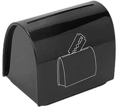 Caso con una División Rasis de Gran Capacidad, Caso de BlatterSgart de Tamaño Compacto de Hierro Compacto para Cuchillas de Afeitar Usadas Reciclables