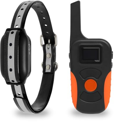Avilia - Collare per Cani con Telecomando Impermeabile IPX7 Ricaricabile Portata 1000mt Collare Regolabile per Tutte le Taglie