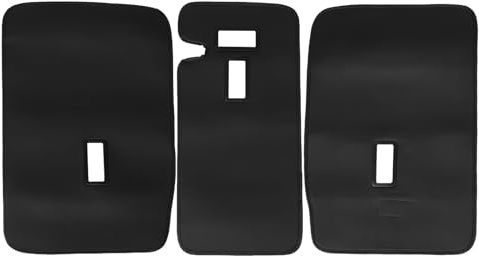 OFFSCH Protector de asiento trasero - Funda antideslizante de poliuretano para refrescar - Protector de respaldo de coche - Cojín para pasajero trasero - Organizador de asiento para coche