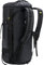 MIER Reisetasche große Sporttasche wasserdicht Sportrucksack mit Schuhfach umwandelbar in Rucksack, Schwarz, 90L