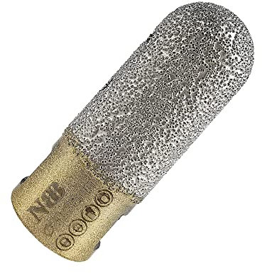 NBB Fresa de diamante con M14,forma de dedo,broca de chaflán,broca de fresado de diamante para ampliar y dar forma al agujero en porcelana,cerámica,baldosas,granito,mármol, en seco o húmedo(1, F2038)