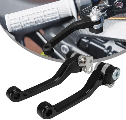 JFG RACING Sur Ron Bremshebel,Motorrad Bremshebel und Kupplungshebel Aluminiumlegierung Einstellbarer für Sur Ron Light Bee S/X Segway X160/X260 Talaria Sting-Schwarz