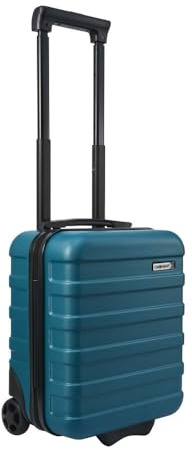 Cabin Max Anode 40x30x20 erweiterbar 40x30x25 cm Hardscalen Handgepäck Trolley-Koffer für Untersitz, 24 l, Wizz Air, Eurowings