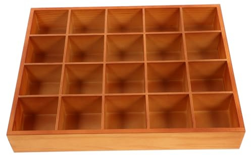 Cabilock Multi-Grid Drawer Storage Box with 12 Compartments Compact Sorting Tray Organizer for Jewelry Office Supplies and Home Accessories Sectioned Holder for Sundries