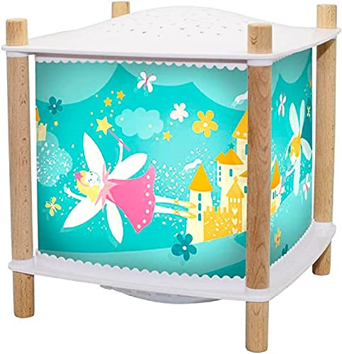 Trousselier 6260042 Magisches Nachtlicht mit Musik, Kinder Schlaflicht Prinzessin, Einschlafhilfe mit Schreidetektor, Laterne ReVOLUTION 2.0