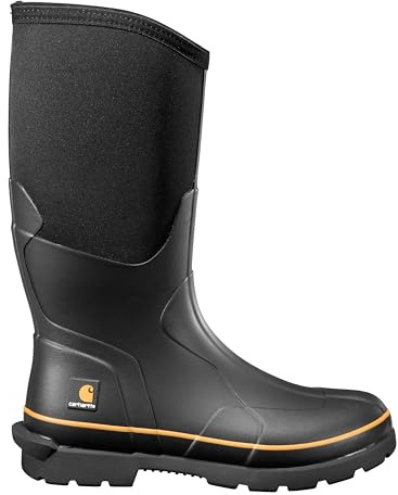 Carhartt Footwear CMV1151 15-Inch Waterproof Rubber Boot 10.5 M US Black