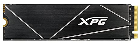 XPG ADATA GAMMIX S70 Blade 2TB PCIe Gen4x4 M.2 2280 SSD Schwarz- Heat Spreader- 3D-Grafikbearbeitung sowie High-End-Gaming PS5 upgradation AGAMMIXS70B-2T-CS, Festkörper-Laufwerk