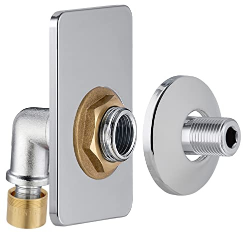Platine sortie de Cloison simple PER à Glissement Ø16 pour chauffage FIXSYSTEM