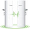 Adalov CPE380 5.8GHz Outdoor Wifi Bridge, 3KM Point-to-Point Wireless LAN CPE, 14dBi Richtfunk WLAN with 2 x 100Mbps Ports, WLAN Richtantenne Outdoor, Extend Internet for Building-to-Building, 24V POE