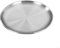 Piatti in acciaio inox di forma rotonda, diametro 14/17/20/23/26 cm, piatti piani in metallo per mangiare piatti da campeggio, barbecue, piatti per colazione e pranzo (17 cm)