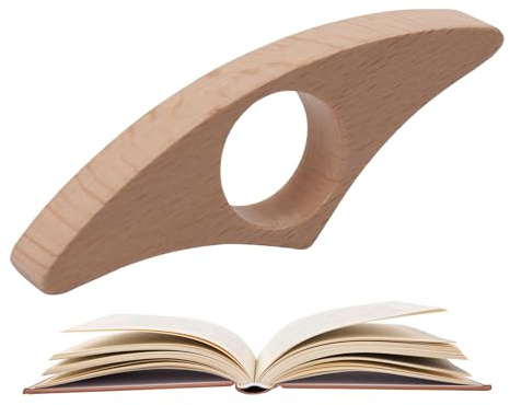Supporto per pagina da pollice per la lettura - Segnalibro ergonomico, pratico accessorio | Apriscatole per lettura del pollice, porta pagina delle dita, strumento di mantenimento del libro per letto,