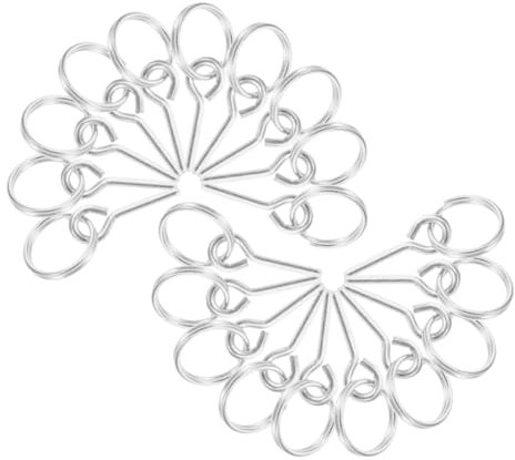 DIYEAH 20pezzi Perno Collegamento per Esterno in Zincato Perni Collegamento per Accessori per Compatibili