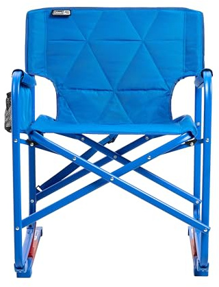 Coleman Pro Rocker Chair, Easy & Fast Folding, Up to 250lb Capacity, Great for Camping, Easily Portable, Neptune