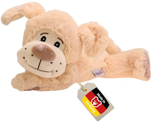 welliebellies® Wärmekuscheltier Hund groß 32cm für Mikrowelle Backofen