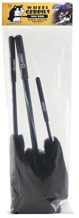 Chemical Guys ACC602 Extended Reach Wheel/Gerbils Wheel/Rim Brush (3 Brushes), 3 Pack