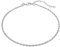 modabilé Damen Fußkette verstellbar 925er Sterling Silber S-Panzerkette (2,1mm Breit 23cm-28cm) Fußband 925 ohne Anhänger Silbernes Fußkettchen Frauen