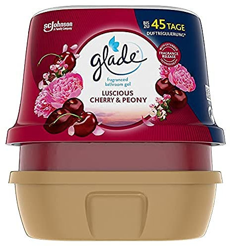 GLADE GEL AMBIENT.BAÑO PEONIA Y CEREZA