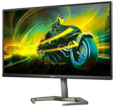 Philips Evnia 27M1N5500ZA - 27 pollici QHD Gaming Monitor, 170Hz, Nano IPS, 1ms GTG, FreeSync Premium, altoparlanti, USB Hub (2560 x 1440 @ 170Hz, HDR400, HDMI 2.0 / DP 1.4 / USB 3.2)