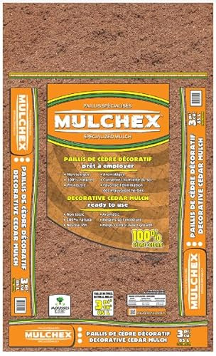 Generic Cedar Mulch, 3.0 Cu. Ft. Perfect for Landscaping, Gardens, Potted Plants, and More!
