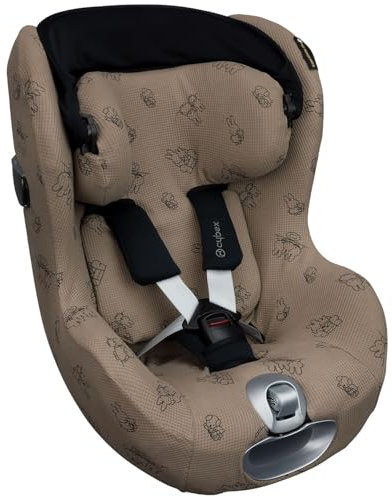 Ukje Bezug für Cybex Sirona Z i-Size, Oeko-Tex 100 zertifiziert, atmungsaktiver Sommerbezug, weiche waschbare Sitzauflage für Autositz, Babys & Kleinkinder, perfekte Passform, Miffy
