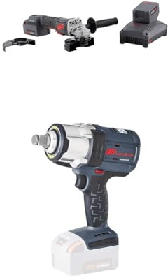 Ingersoll Rand Akku-Winkelschleifer G5351M-K22-EU, 20 V Akku-Winkelschleifer und -Trennschleifer, 2-Batterie-Kit, 8000 U/min, 1 PS, 4,5 Scheibe