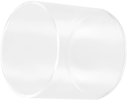 LIFKOME Verre De Protection Pour Lanterne À Gaz ExtéRieure 2.00 X 2.00 X 1.79In Verre Pour Lampe Camping Gaz Durable Et LéGer Accessoire Pour ActivitéS De Plein Air