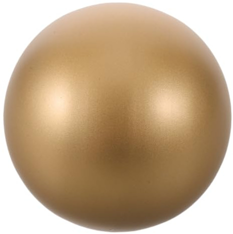 HOUDERCO Gyllene Trädgårdsboll Rostfritt Stål Reflekterande Dekorativ Gazing Sphere för Utomhus Flexibel Placering på eller för Gårds Landskapsdekoration