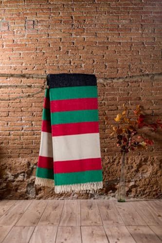 Genérico Manta Zamorana. Pura Lana de Oveja Hecho en España Val de San Lorenzo Manta Lana Merino