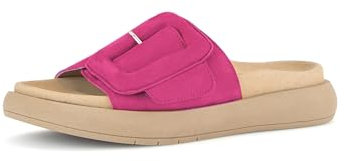 Gabor Damen Pantoletten, Frauen Slipper,Best Fitting,gartenschuhe,sommerschuhe,sommerclogs,sandalen,freizeitschuhe,slides,pink,43 EU / 9 UK