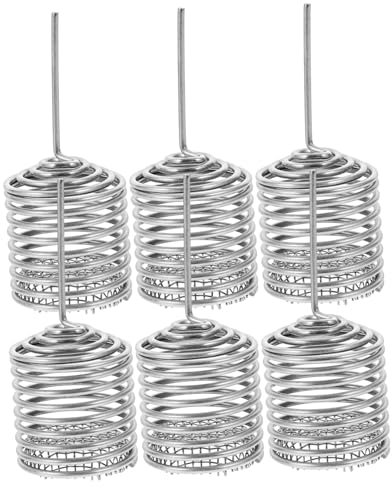 TOYANDONA 6pezzi Scatola Per Fertilizzanti in Acciaio Resistente Per Bonsai Contenitore Per Fertilizzanti Coperchio Mini Cestini Per Da Piantagione Per Piante Succulente