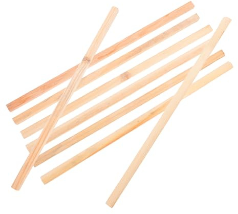 STOBAZA 8pezzi Asta per Pergamena in Legno Asta per Cornice Poster per Appendere Opere d Arte per Calligrafia per Supporto Poster per Appendiabiti in Legno per Pergamene di Cinese
