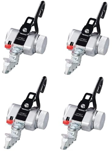 Quick-Secure Retractable Tie Down Straps fits Wheelchair L-Track