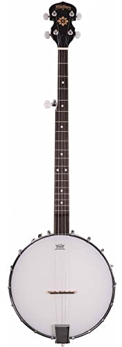 Washburn Americana Series B7-A 5-string Open Back Banjo,Natural Matte