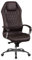 FineBuy Bürostuhl Monterey Echt-Leder Schreibtischstuhl XXL Polsterung Design Chefsessel hohe Rückenlehne mit Kopfstütze Drehstuhl Drehsessel höhenverstellbar Wippfunktion Hartbodenrollen